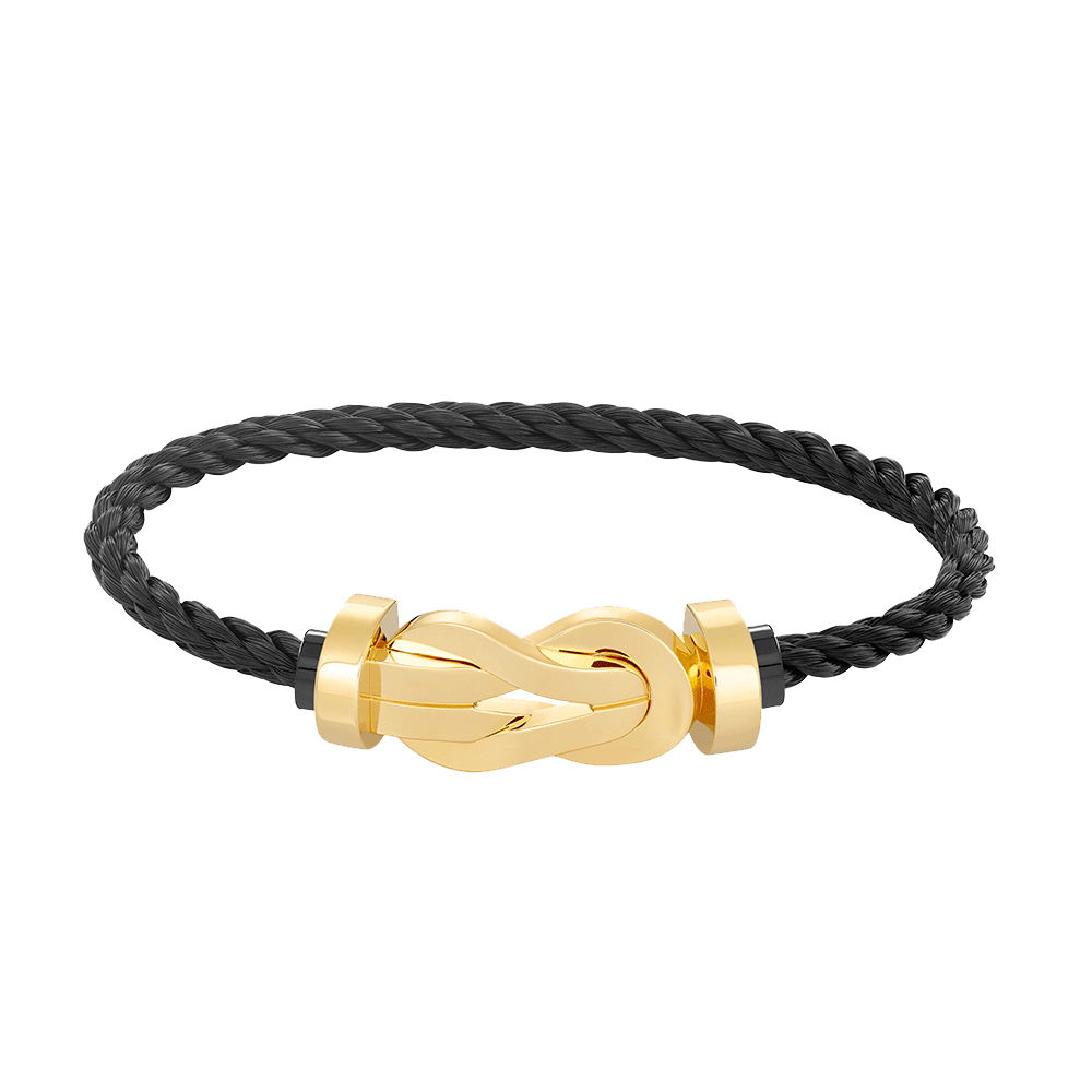 [Avelora]LARGE 8-FIGURE BUCKLE BRACELET - GOLD
