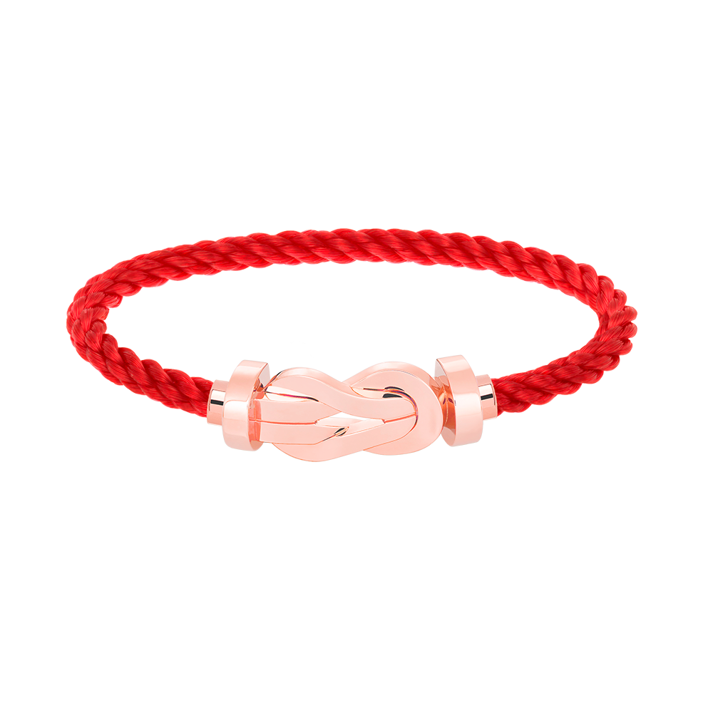[Avelora]LARGE 8-FIGURE BUCKLE BRACELET - ROSE GOLD