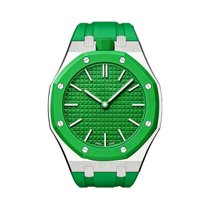[Avelora]ROYAL OAK POP EXCLUSIVE STEEL CASE & SILICONE STRAP