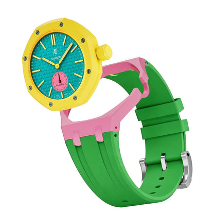 [Avelora]Royal Oak Pop Exclusive Bioceramic Case & Silicone Strap Mix Color