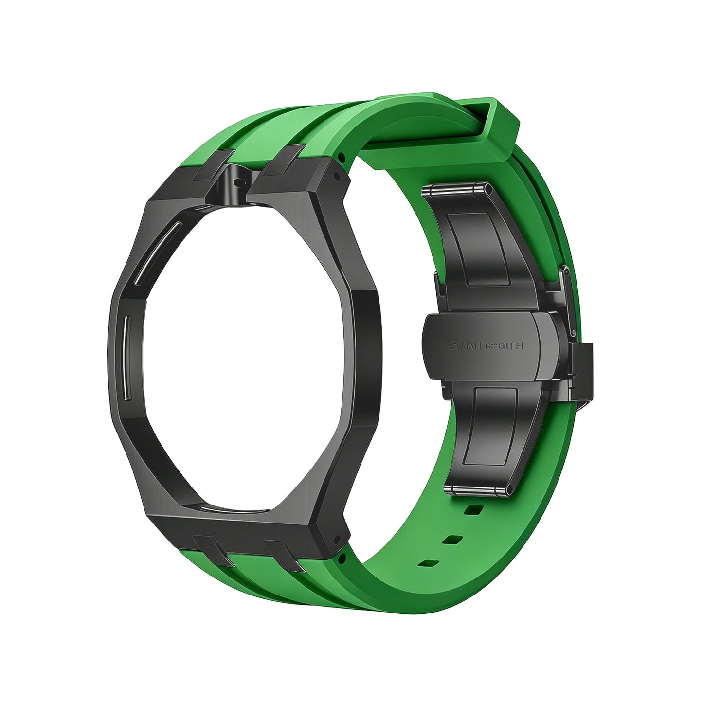 [Avelora]OAK POP BLACK STEEL CASE & SILICONE STRAP