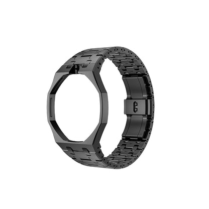 [Avelora]OAK POP EXCLUSIVE BLACK STEEL STRAP