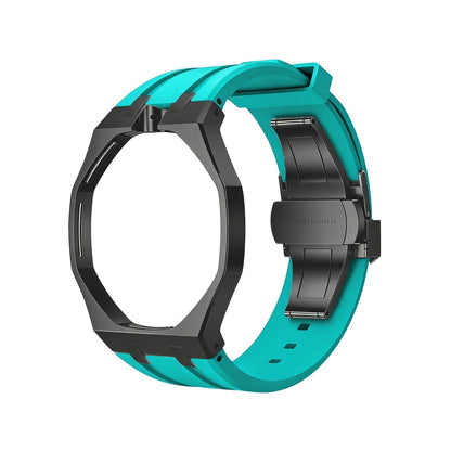 [Avelora]OAK POP BLACK STEEL CASE & SILICONE STRAP