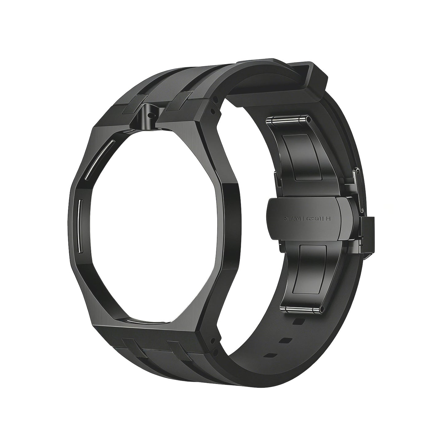 [Avelora]OAK POP BLACK STEEL CASE & SILICONE STRAP