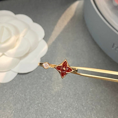 [Avelora]STAR 1 DIAMOND OPEN RING