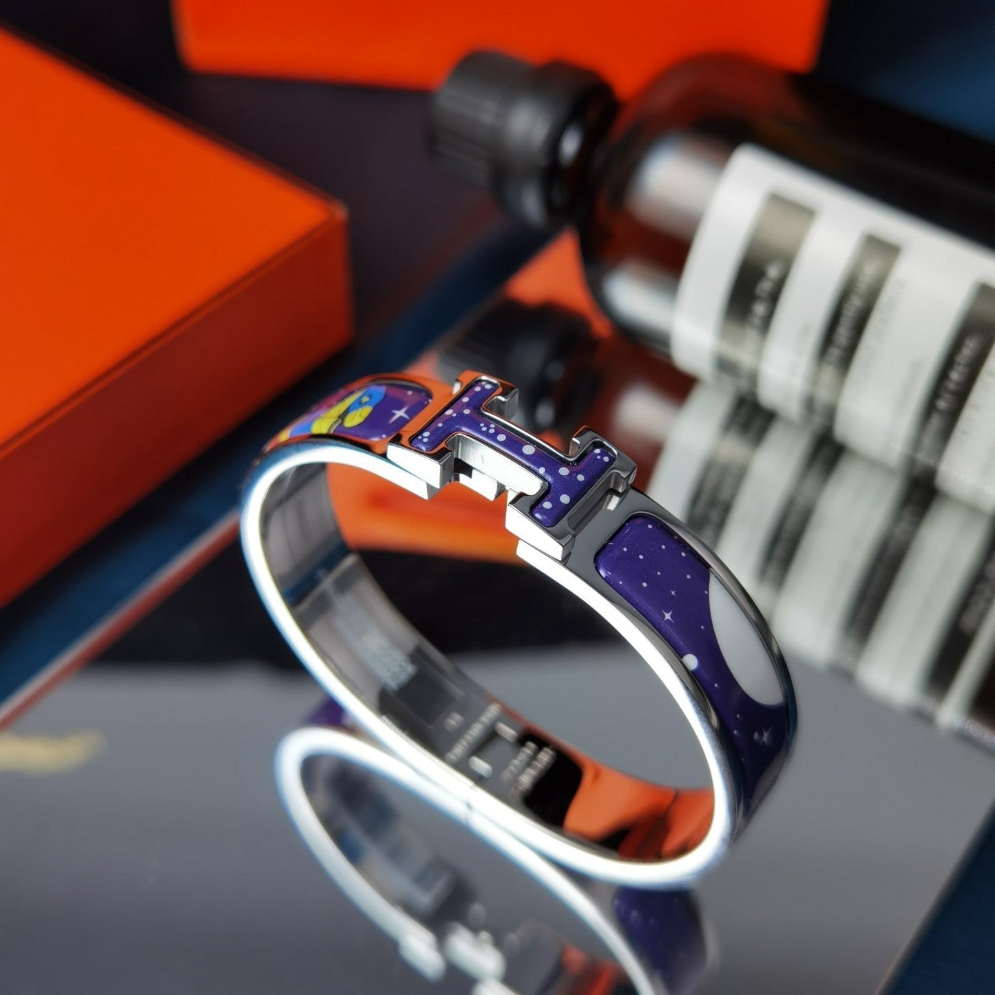 [Avelora]H STAR AND MOON BRACELET 12MM