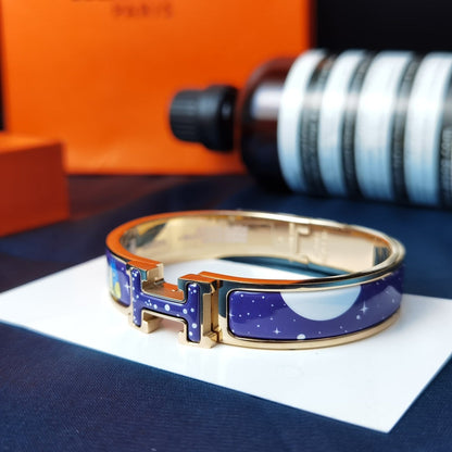 [Avelora]H STAR AND MOON BRACELET 12MM