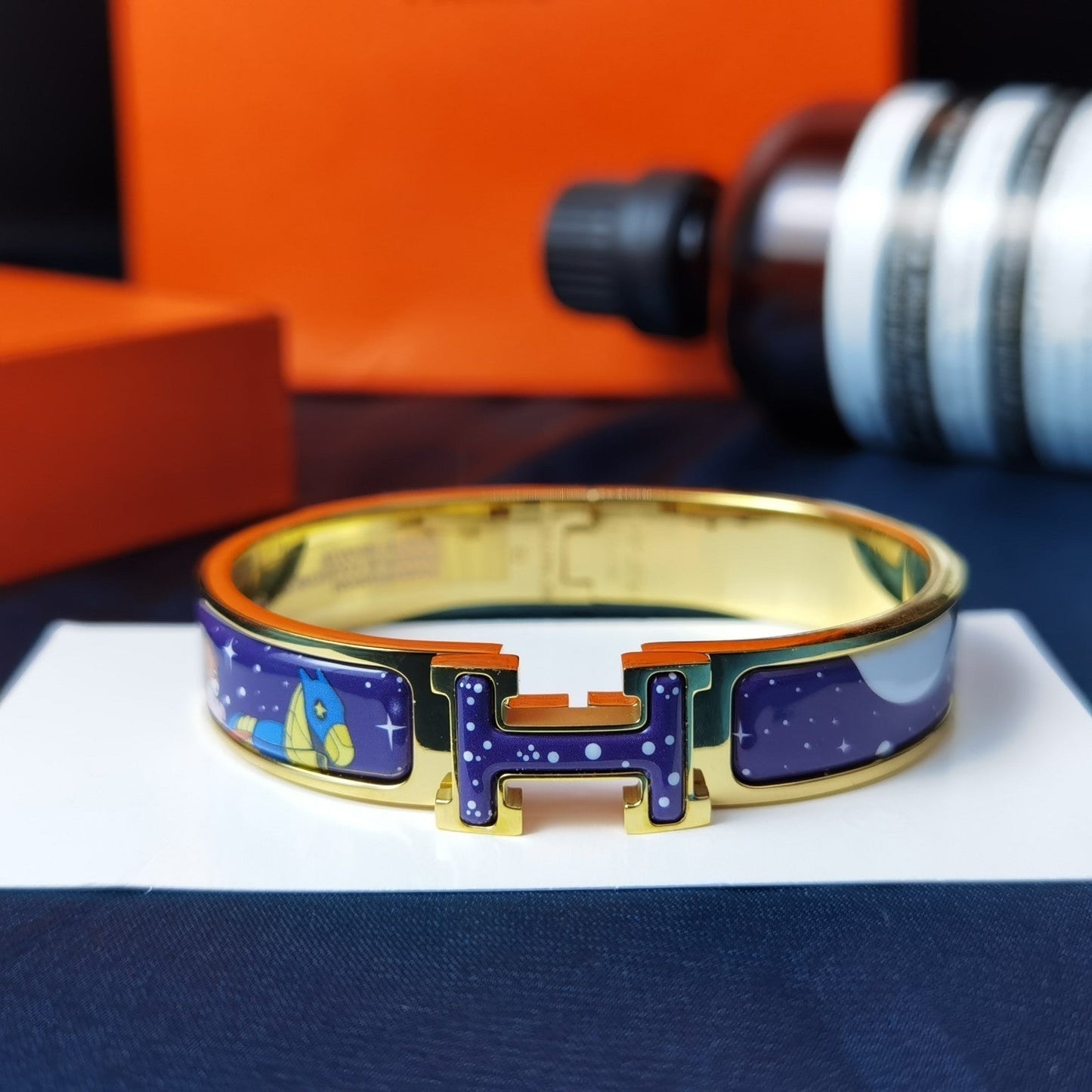 [Avelora]H STAR AND MOON BRACELET 12MM