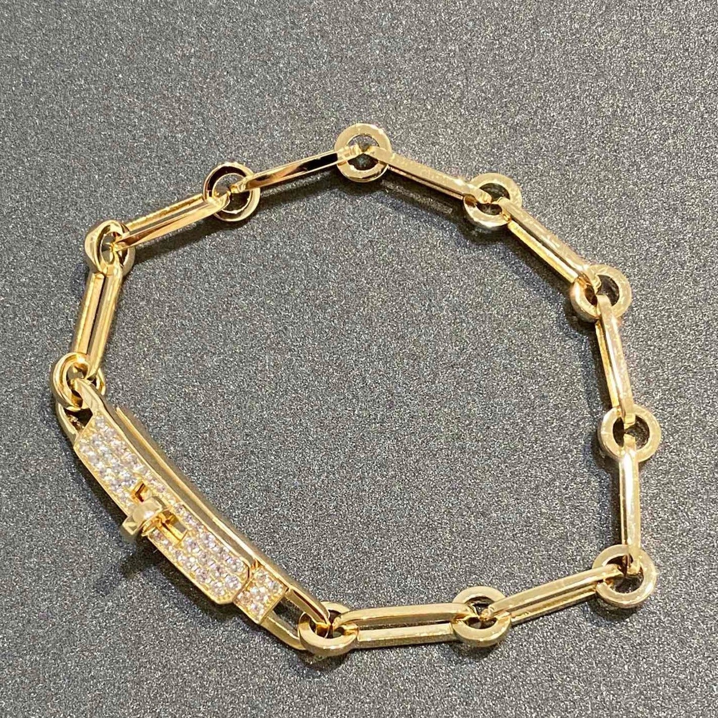 [Avelora]CHAINE BRACELET SMALL MODEL DIAMOND