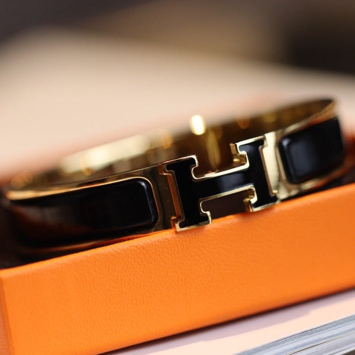 [Avelora]H BRACELET 12MM GOLD