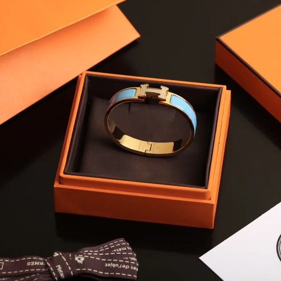 [Avelora]H CLOUD BLUE BRACELET GOLD DIAMOND