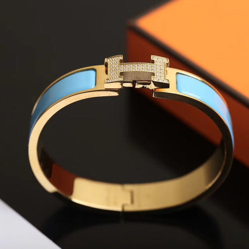 [Avelora]H CLOUD BLUE BRACELET GOLD DIAMOND