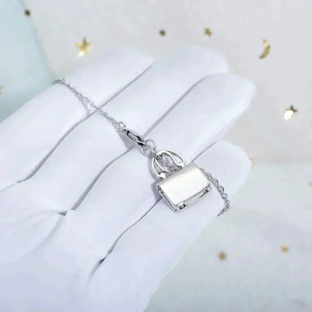 [Avelora]AMULETTE PEDANT SILVER NECKLACE