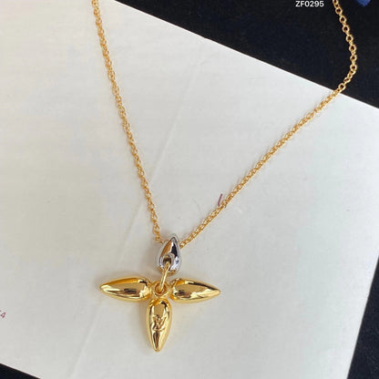[Avelora]LOUISETTE PEDANT GOLD NECKLACE