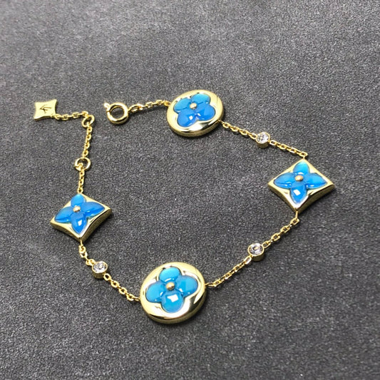 [Avelora]STAR AND SUN TURQUOISE 4 MOTIFS 3 DIAMONDS