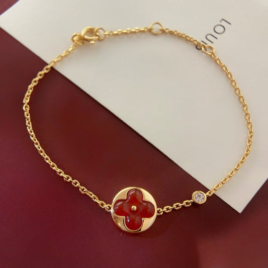 [Avelora]SUN PEDANT CARNELIAN BRACELET