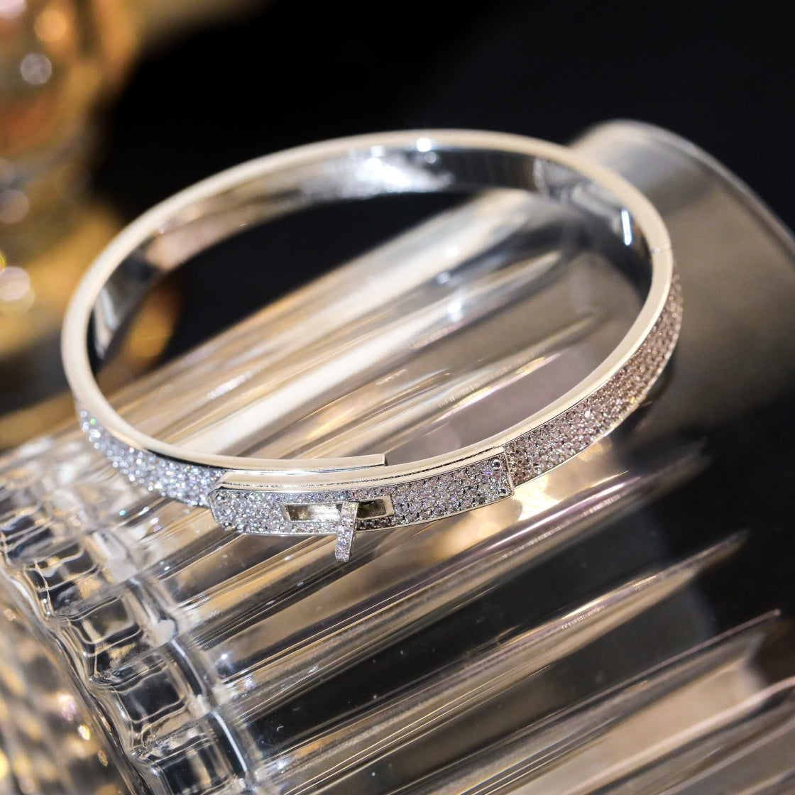 [Avelora]KELLY BRACELET DIAMOND PAVED