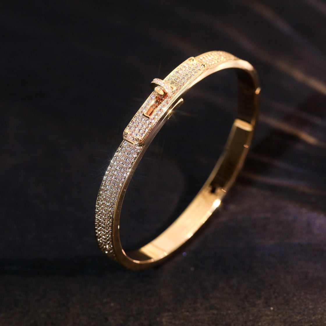 [Avelora]KELLY BRACELET DIAMOND PAVED