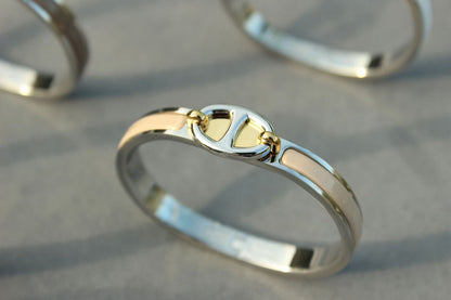 [Avelora]CLIC CHAINE SILVER BRACELET