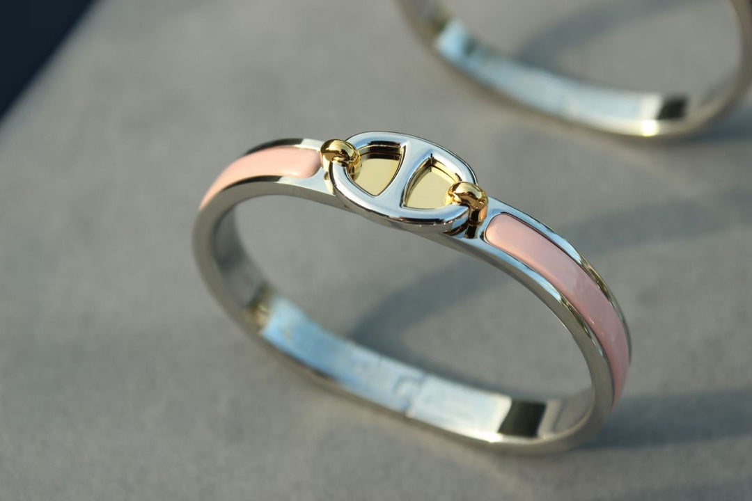 [Avelora]CLIC CHAINE SILVER BRACELET