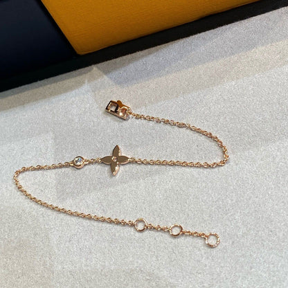 [Avelora]STAR DIAMOND ROSE GOLD BRACELET