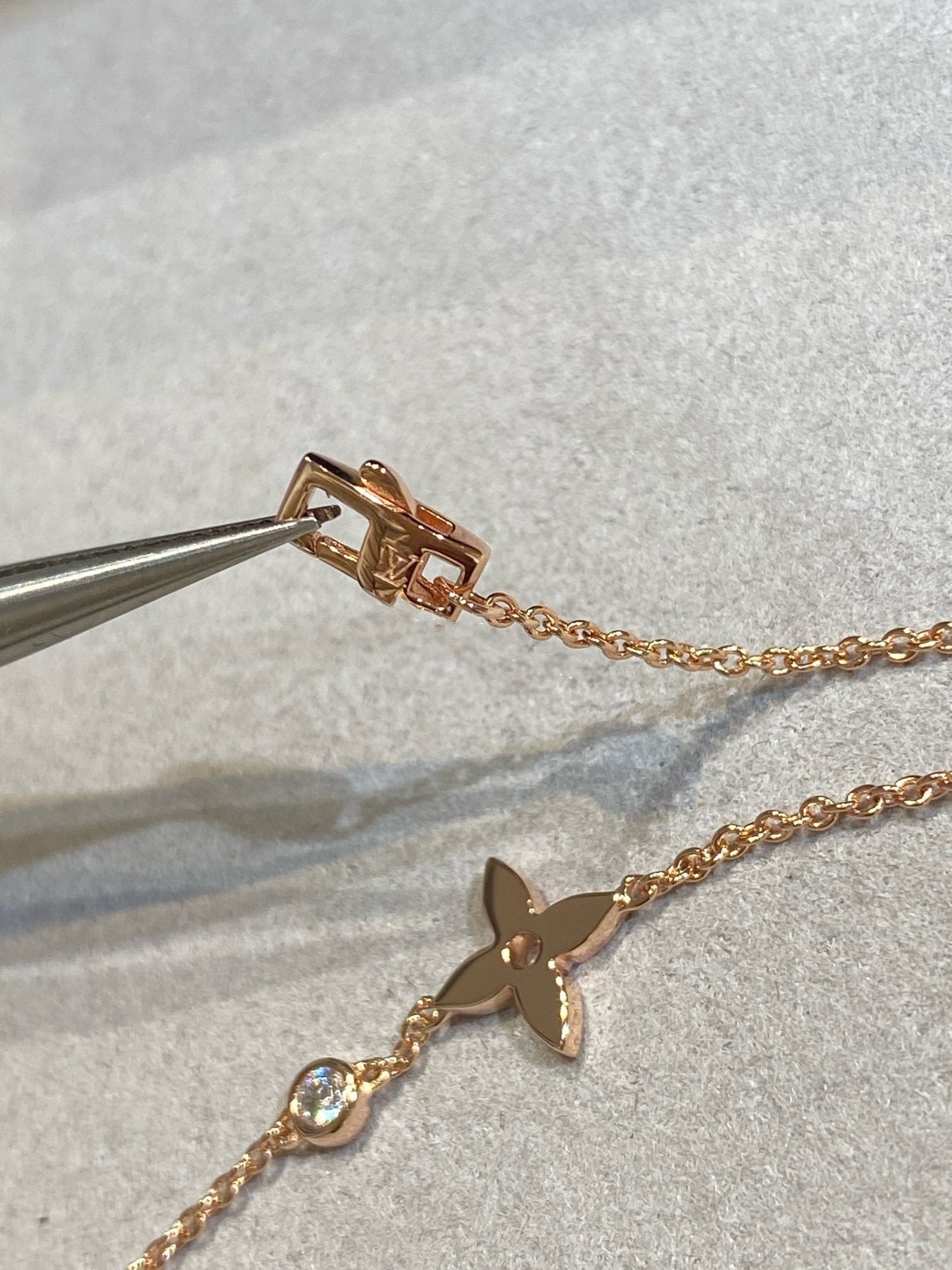 [Avelora]STAR DIAMOND ROSE GOLD BRACELET