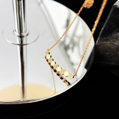 [Avelora]BEE MY LOVE DIAMOND NECKLACE
