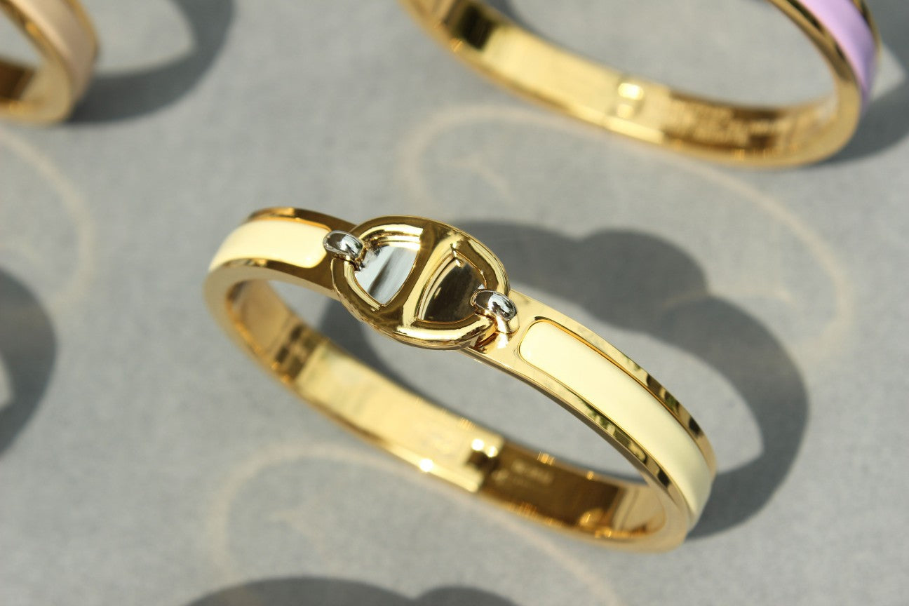 [Avelora]CLIC CHAINE GOLD BRACELET
