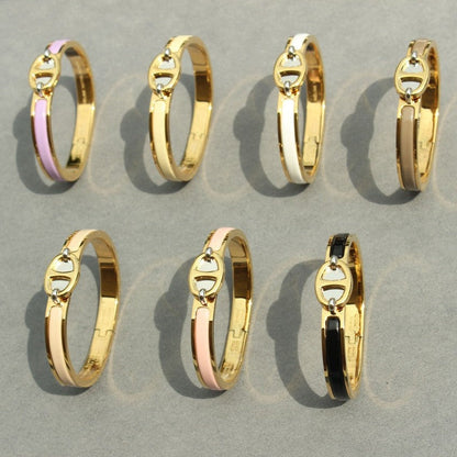 [Avelora]CLIC CHAINE GOLD BRACELET