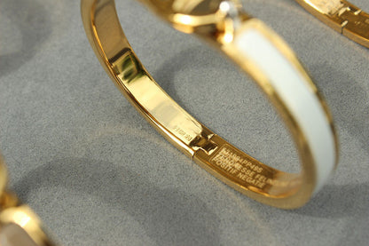 [Avelora]CLIC CHAINE GOLD BRACELET