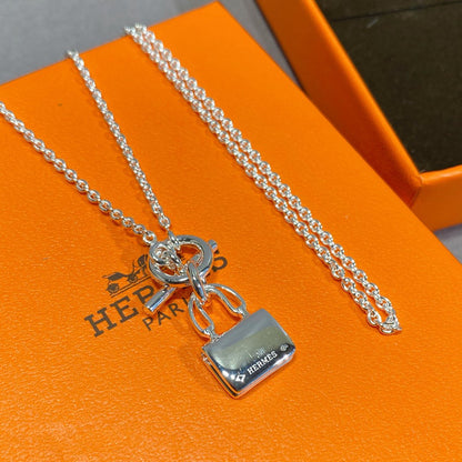 [Avelora]CONSTANCE PEDANT SILVER NECKLACE