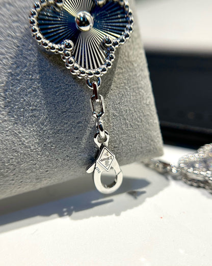 [Avelora]LUCKY CLOVER 5-MOTIF BRACELET - LASER COLLECTION