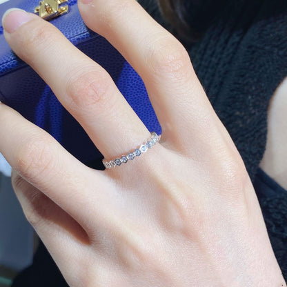 [Avelora]BEE LOVE DIAMOND PAVED SMALL RING