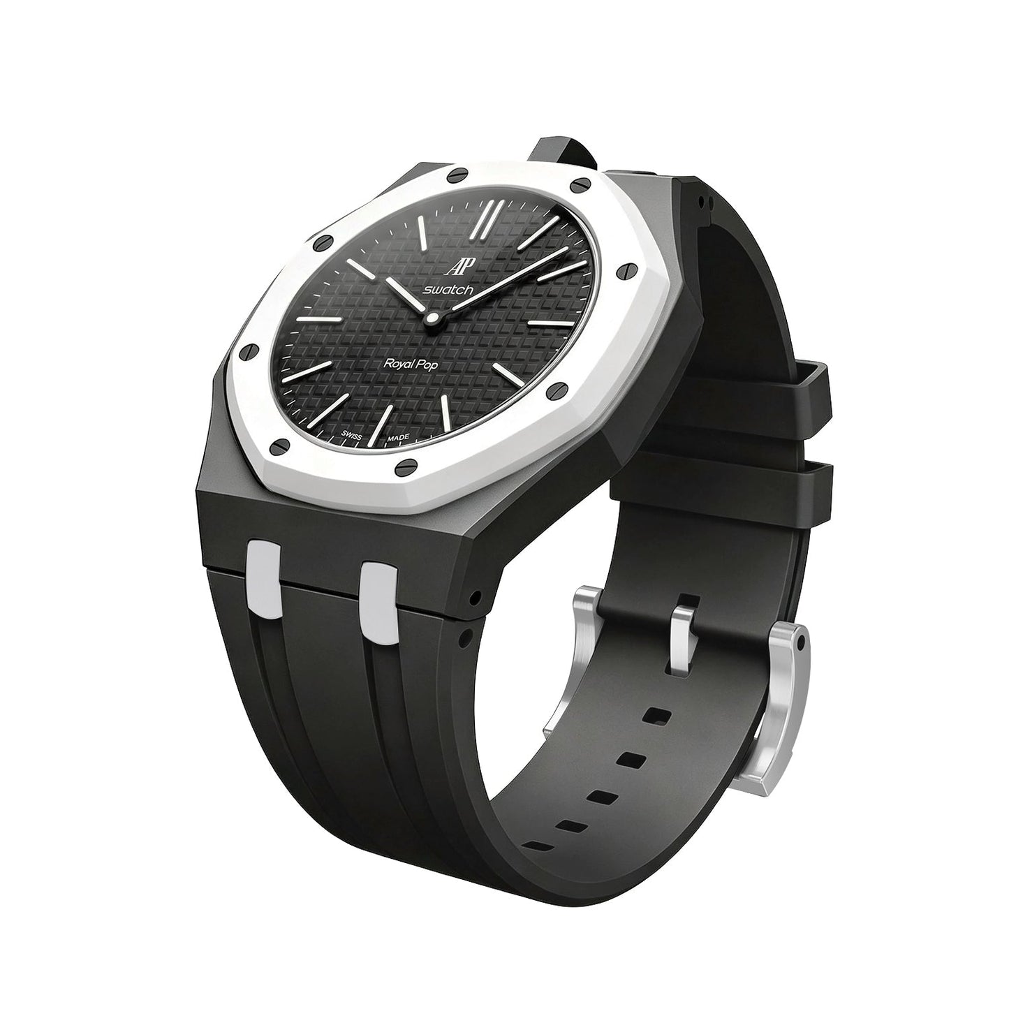 [Avelora]Royal Oak Pop Exclusive Bioceramic Case & Silicone Strap Mix Color