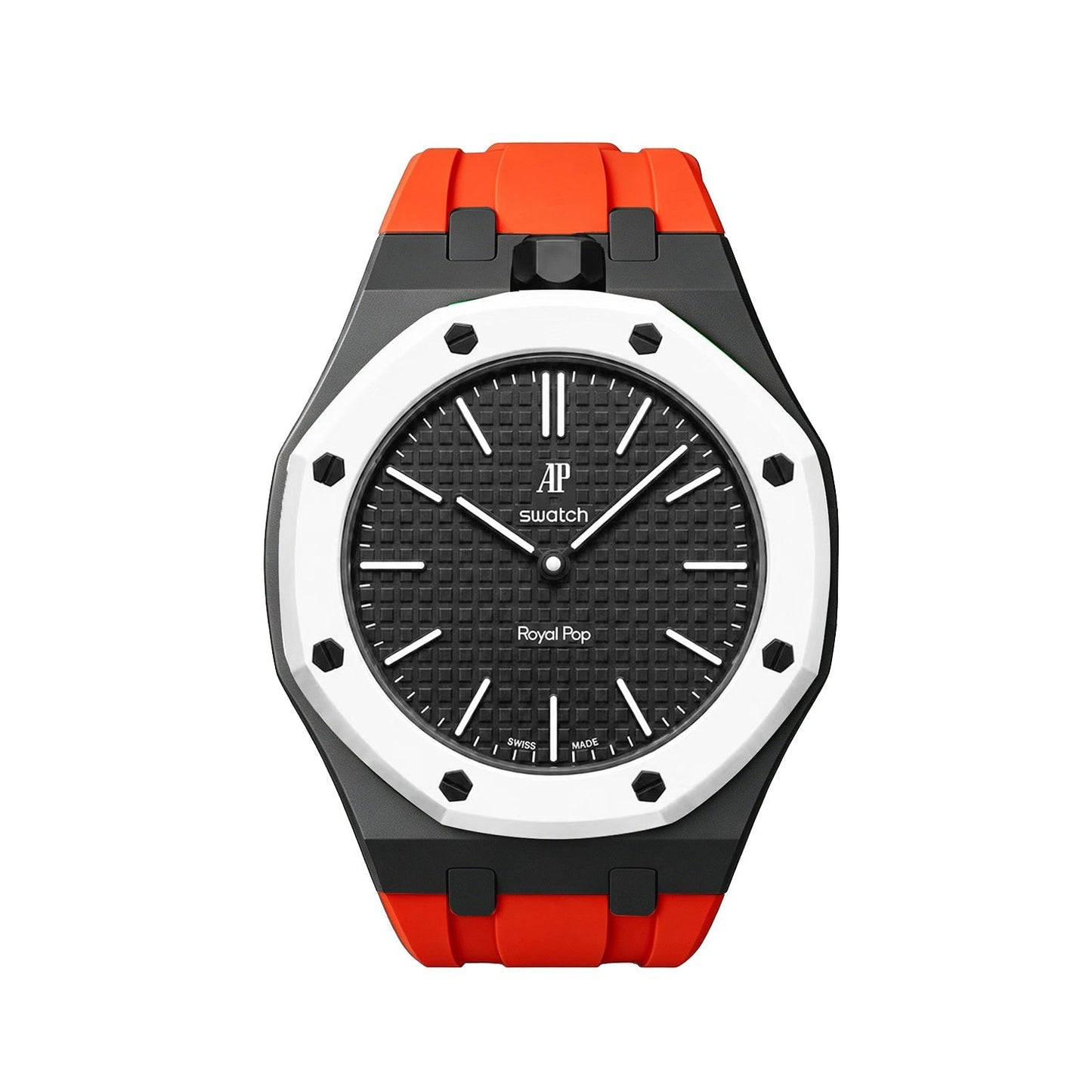 [Avelora]Royal Oak Pop Exclusive Bioceramic Case & Silicone Strap Mix Color