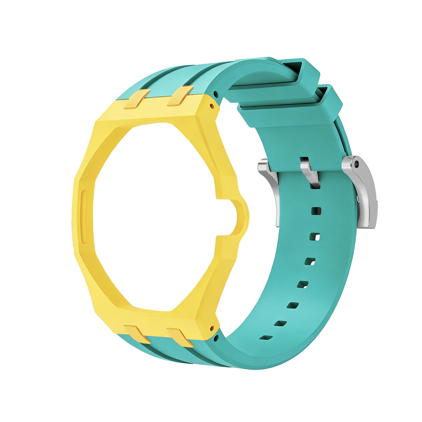 [Avelora]Royal Oak Pop Exclusive Bioceramic Case & Silicone Strap Mix Color