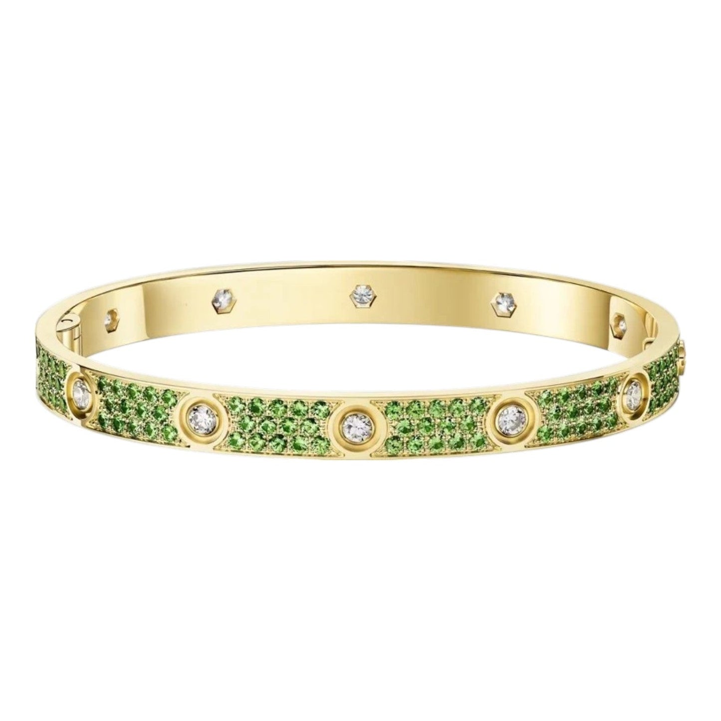 [Avelora]CLASSIC 6.1MM LOVE BRACELET 10-DIAMOND FULL PAVÉ