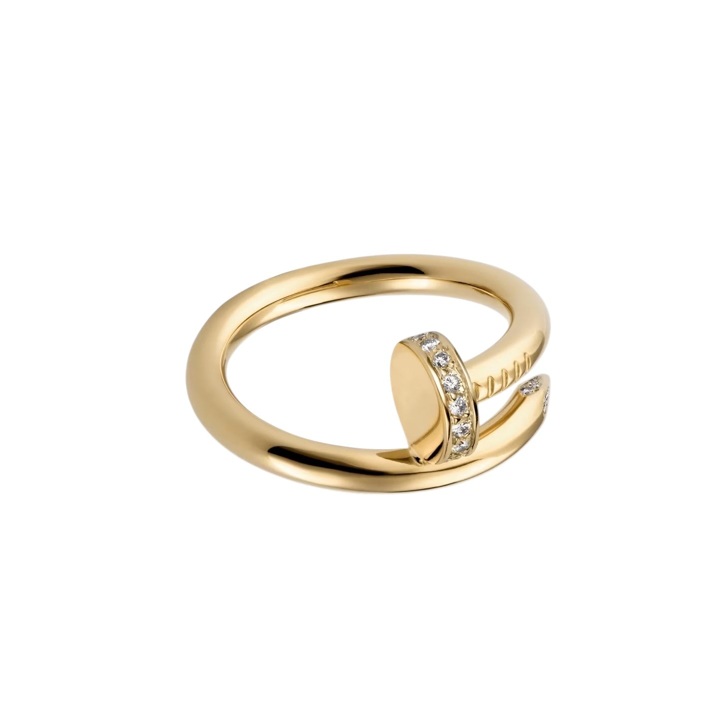 [Avelora]CLOU 2.6MM DIAMOND RING
