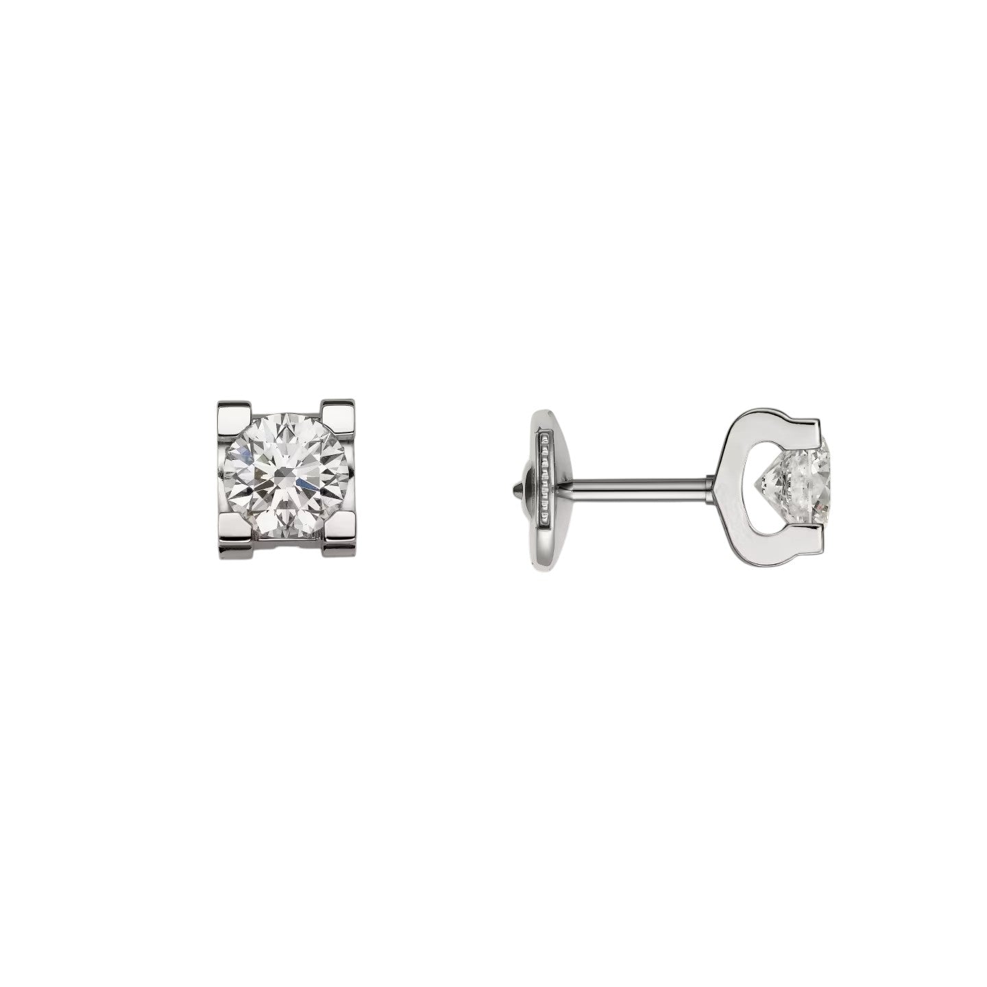[Avelora]C DE DIAMOND STUD EARRINGS