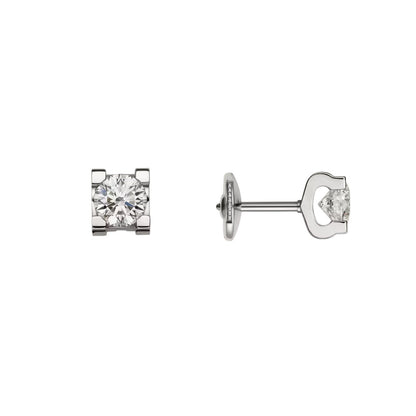 [Avelora]C DE DIAMOND STUD EARRINGS