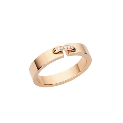 [Avelora]ALLIANCE LIENS VIDENCE DIAMOND 4MM RING
