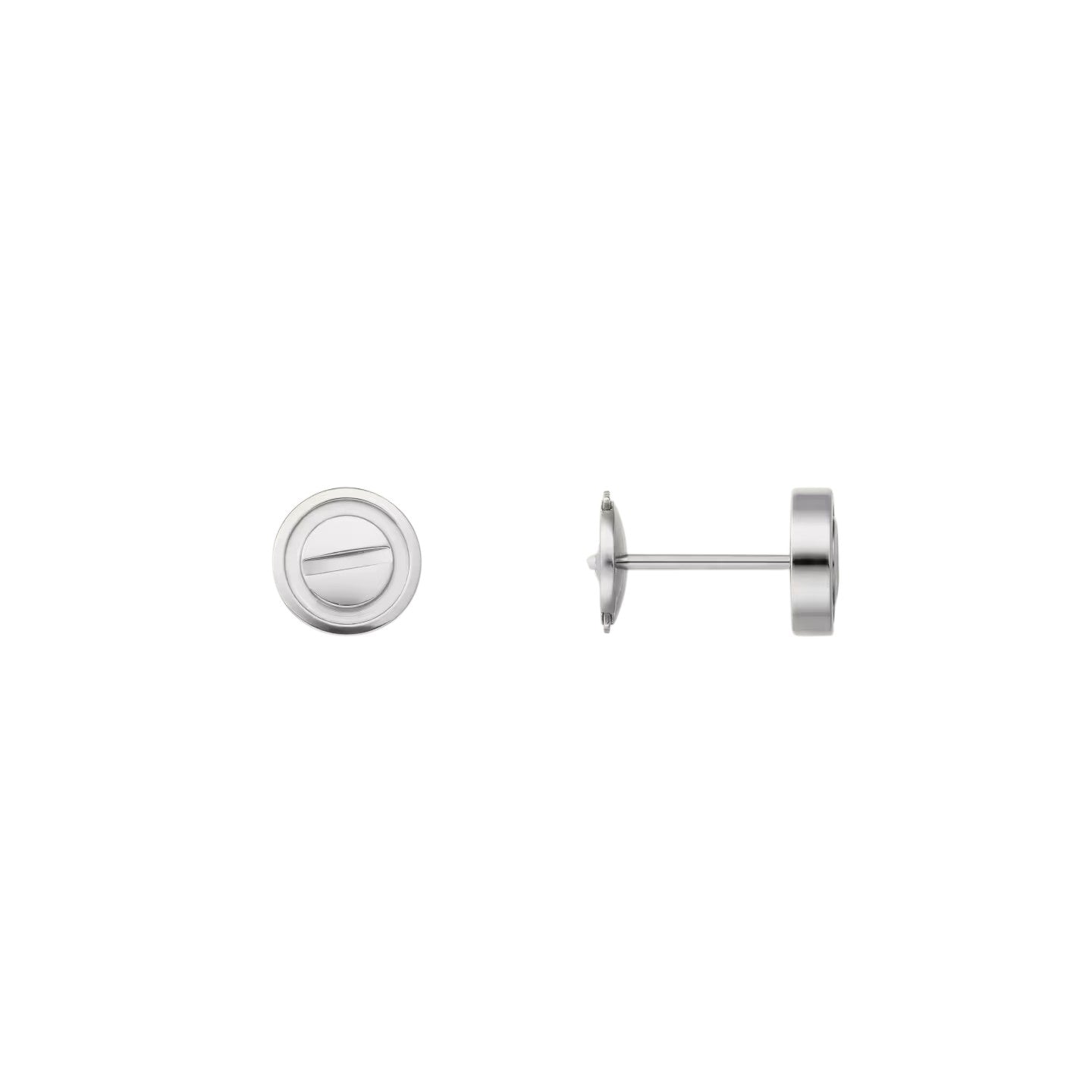 [Avelora]LOVE 7.2MM HOOP EARRINGS