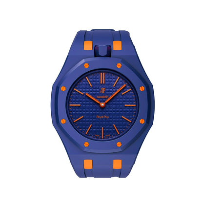 [Avelora]Royal Oak Pop Exclusive Bioceramic Case & Silicone Strap Mix Color