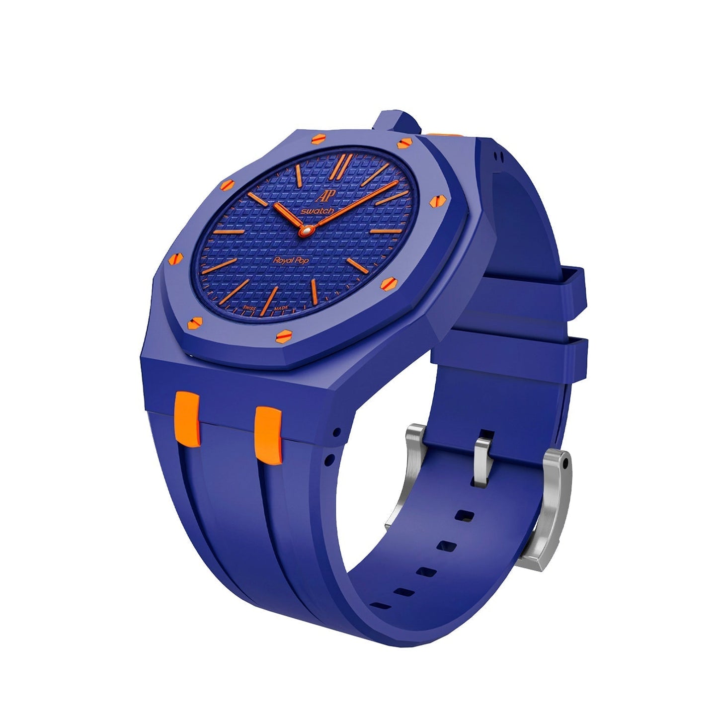 [Avelora]Royal Oak Pop Exclusive Bioceramic Case & Silicone Strap Mix Color