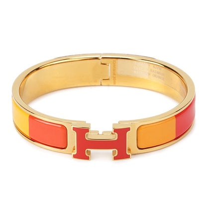 [Avelora]H BRACELET ORANGE RAINBOW CERAMIC