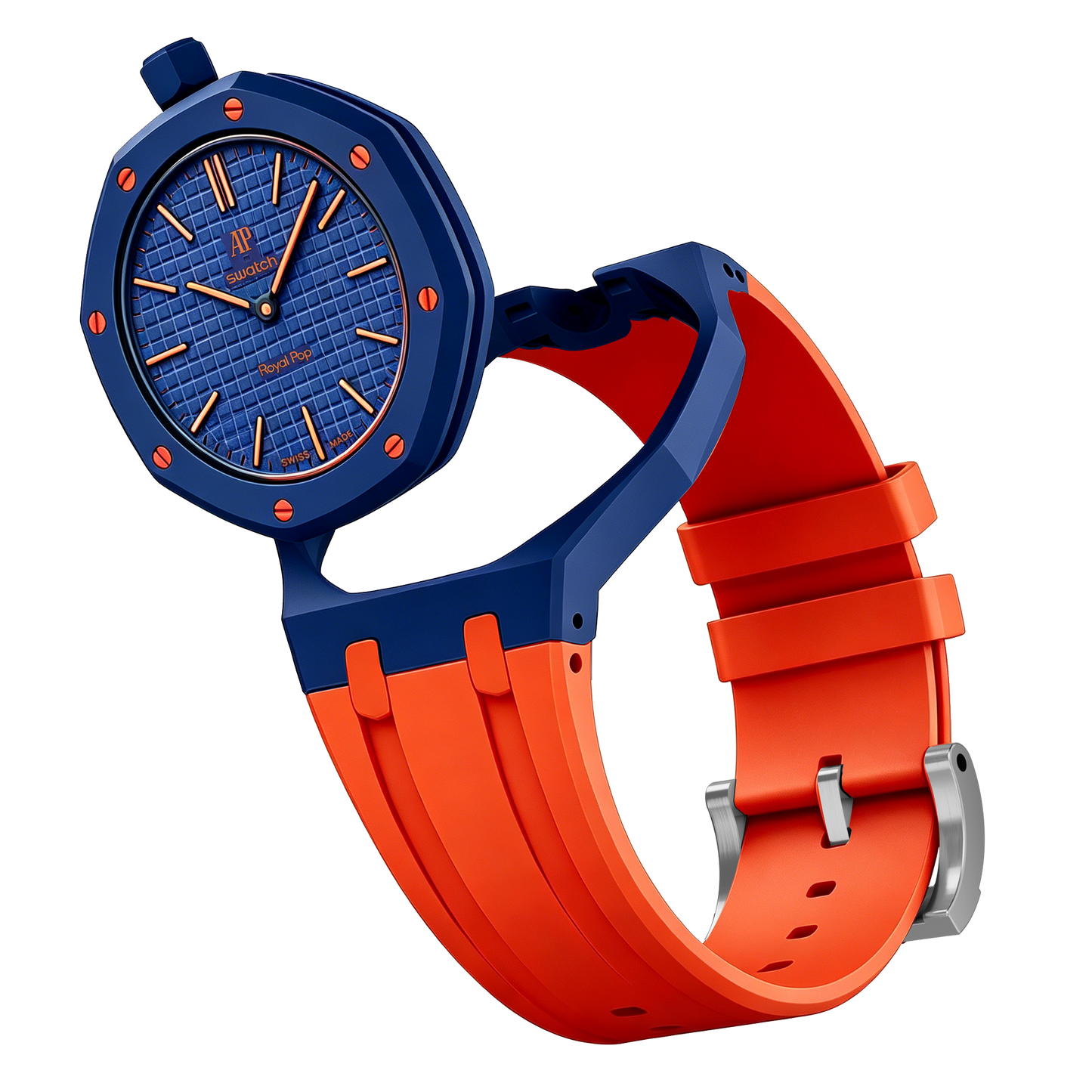 [Avelora]Royal Oak Pop Exclusive Bioceramic Case & Silicone Strap Mix Color