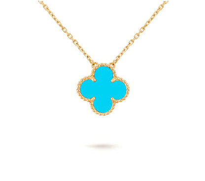 [Avelora]15MM CLOVER FLOWER PENDANT NECKLACE COLLECTION