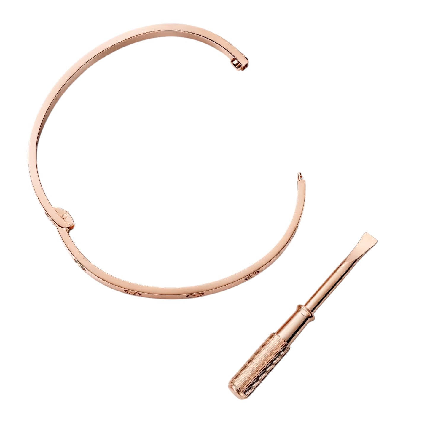 [Avelora]CLASSIC 6.1MM LOVE SINGLE-SCREW CLOSURE BANGLE