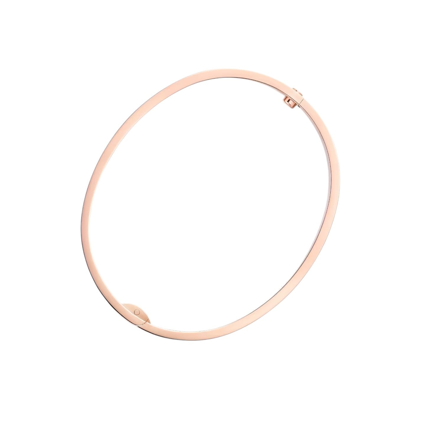 [Avelora]CLASSIC 6.1MM LOVE SINGLE-SCREW CLOSURE BANGLE - 10-DIAMOND