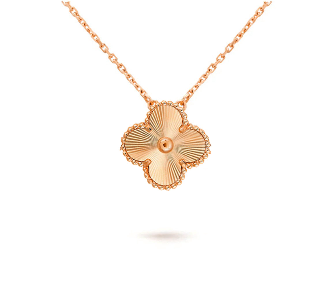 [Avelora]15MM CLOVER FLOWER PENDANT NECKLACE COLLECTION